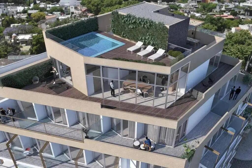 Apartamento Penthouse Panoramico A Estrenar En Sofisticado Barrio Y Edificio 100m2 Piscina Salon De Eventos Gym *